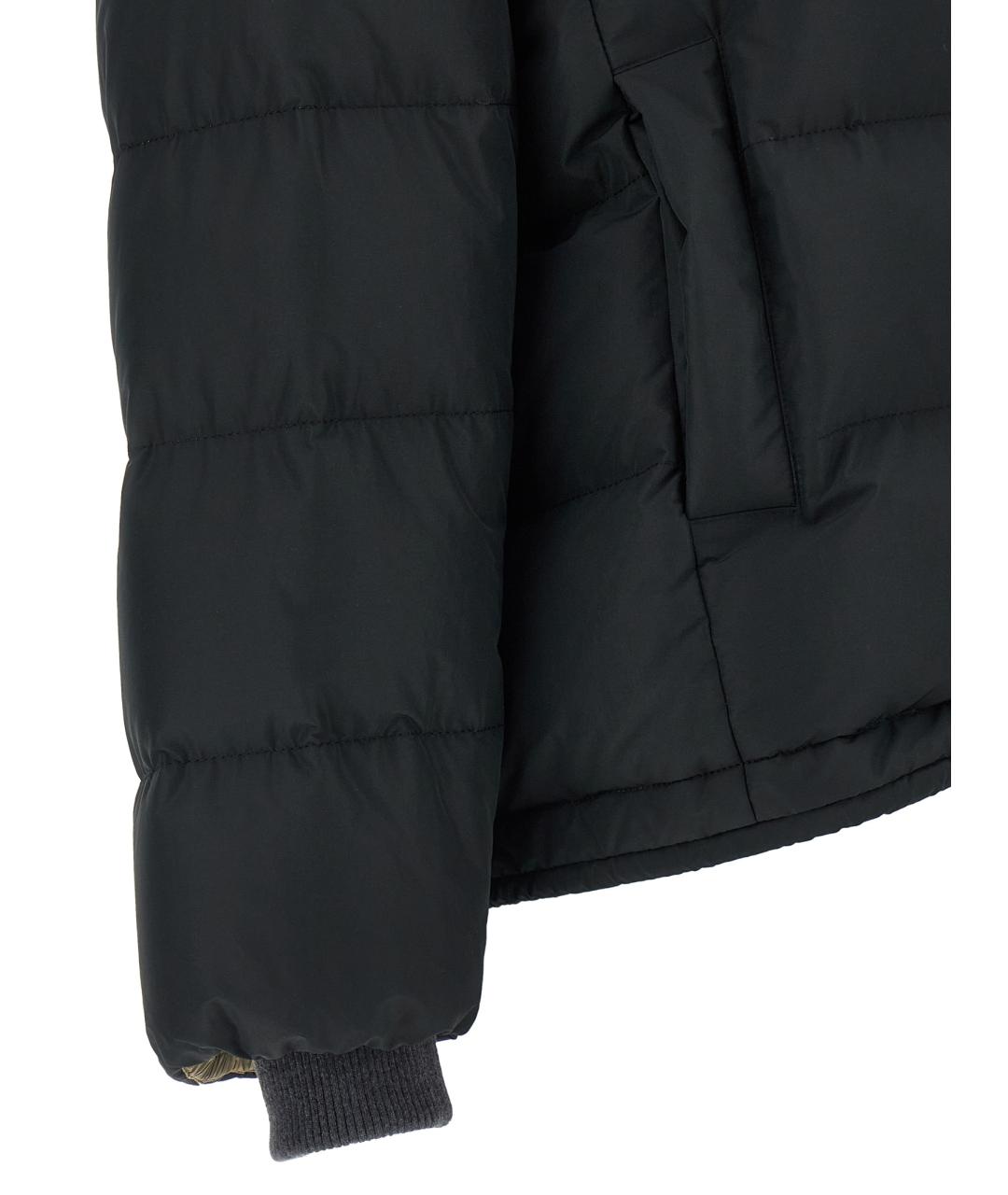 BRUNELLO CUCINELLI Черный пуховик, фото 4