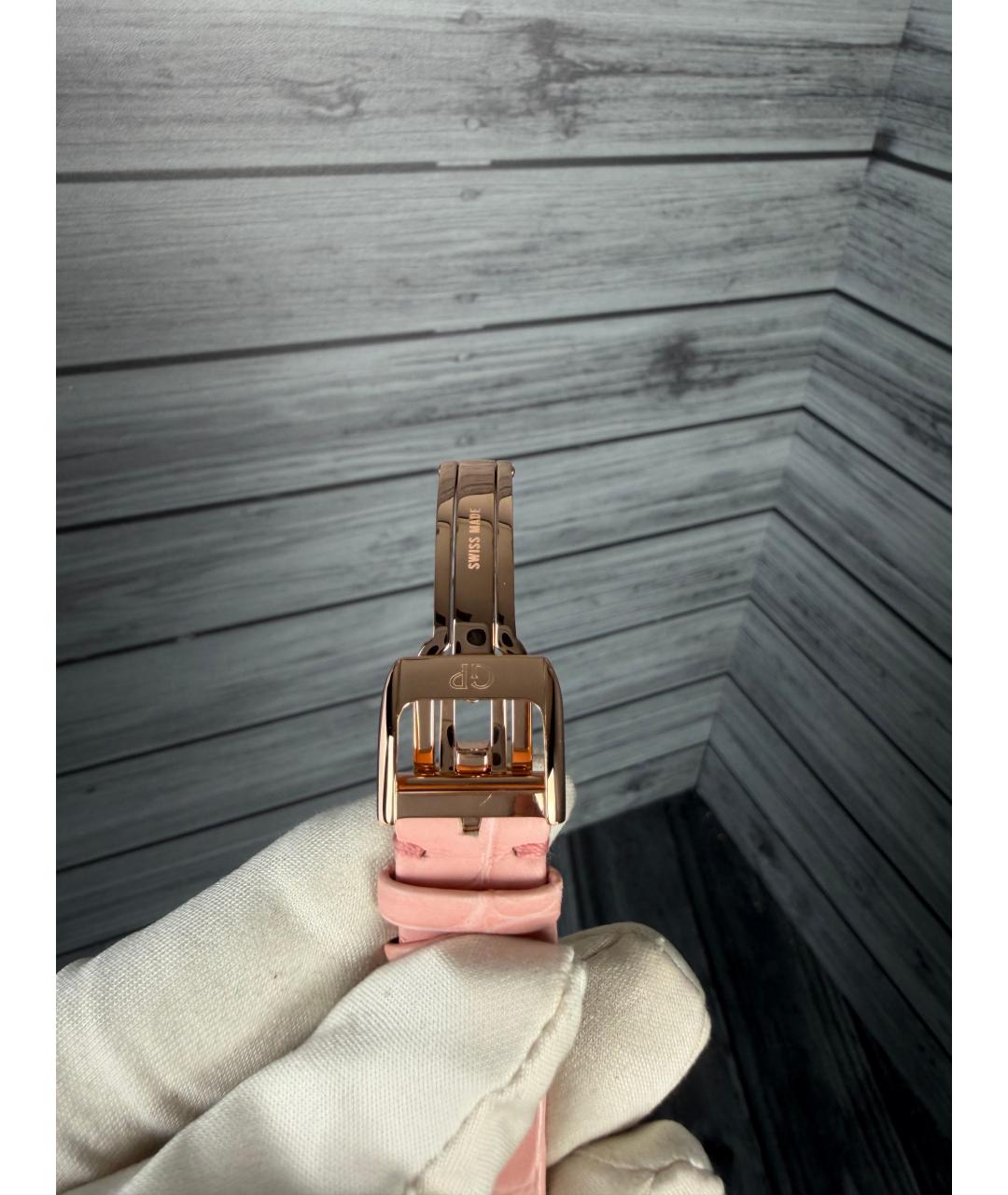 GIRARD PERREGAUX Белые часы из розового золота, фото 7