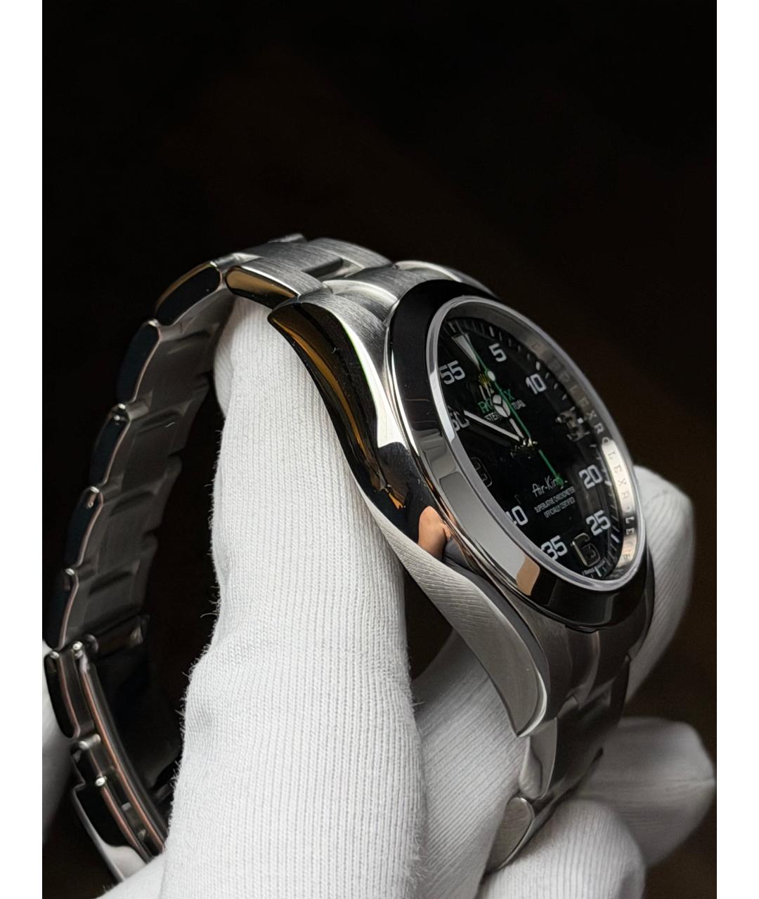 ROLEX Черные часы, фото 5