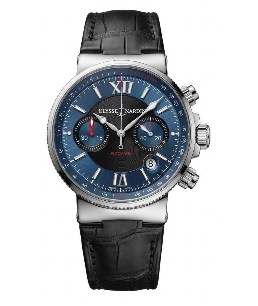Ulysse Nardin Темно-синие часы, фото 1