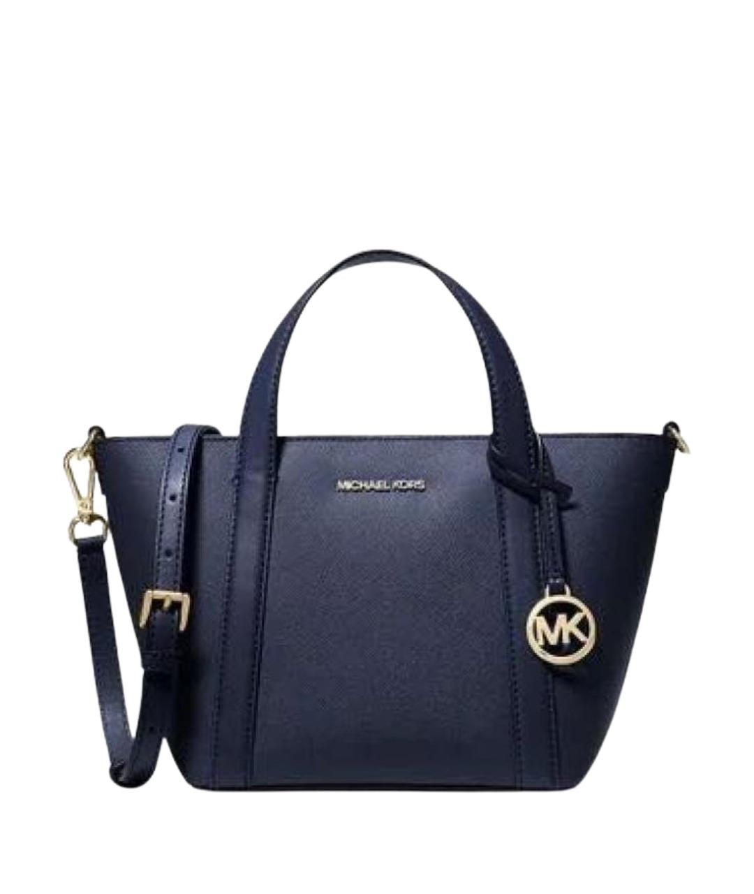 MICHAEL KORS Черная сумка тоут из канвы, фото 1