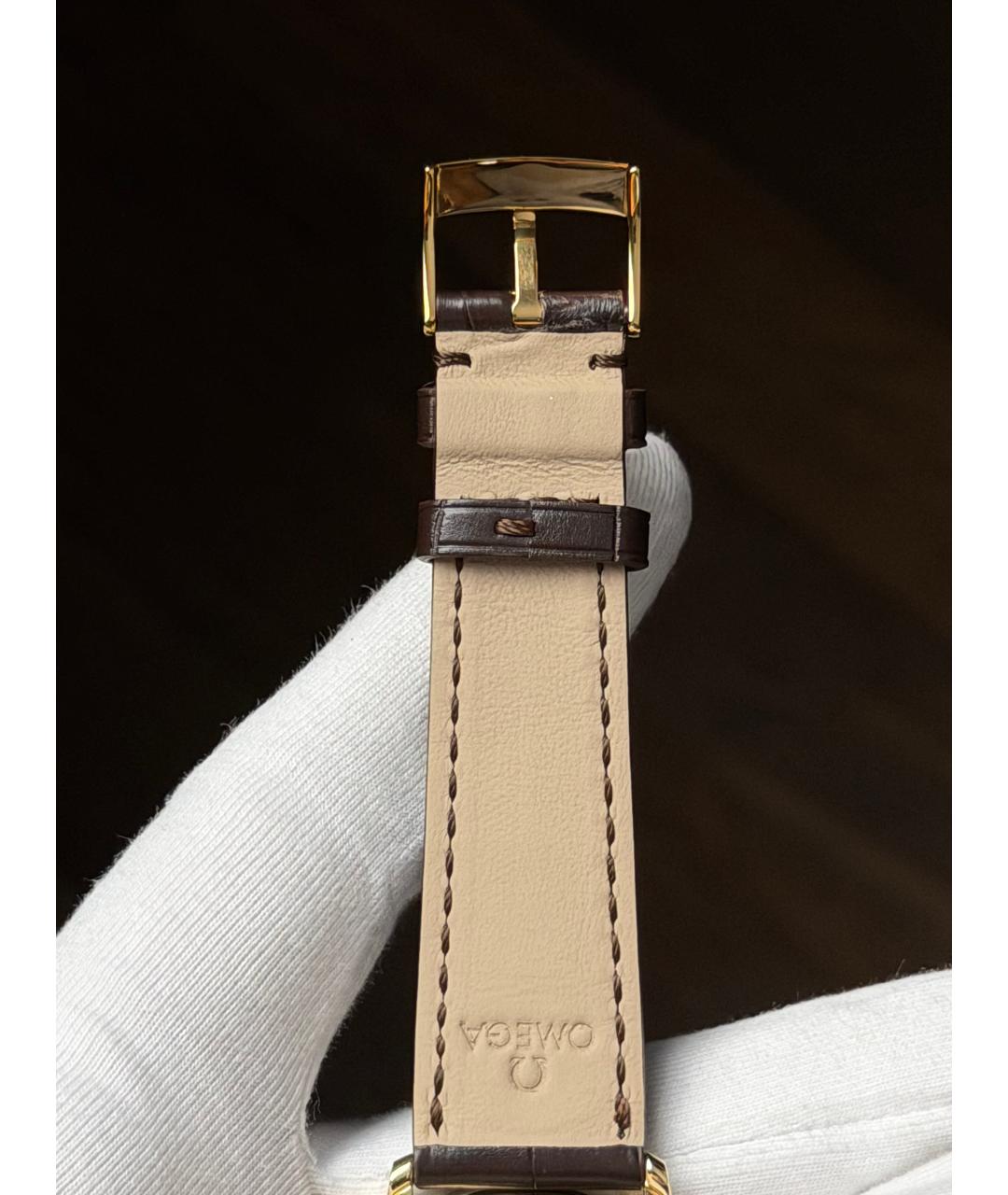 OMEGA Часы из желтого золота, фото 9