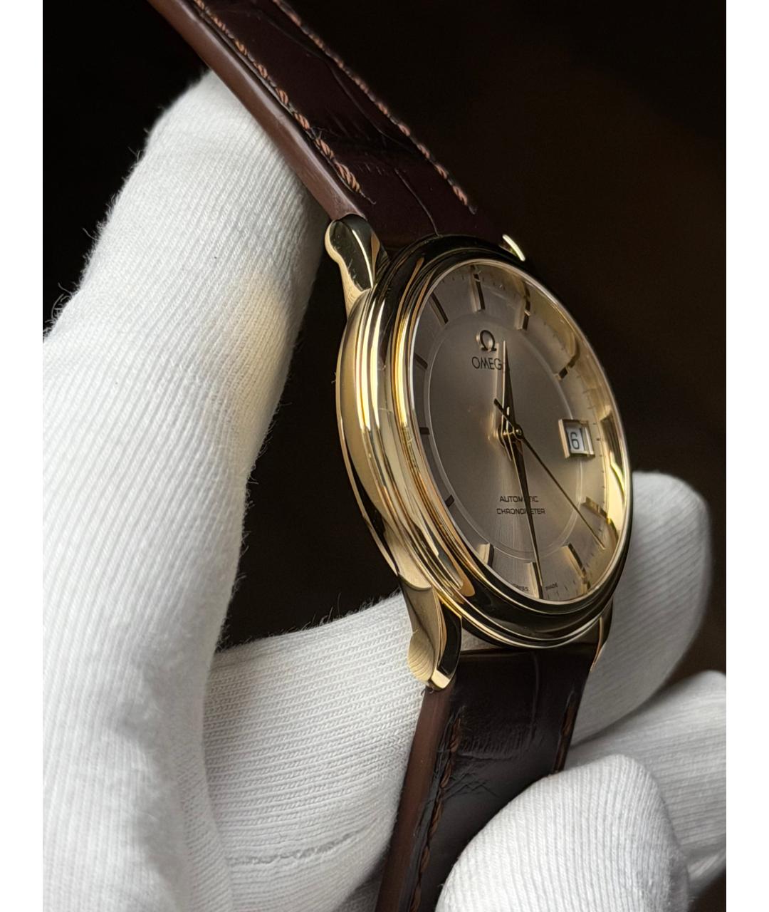 OMEGA Часы из желтого золота, фото 5