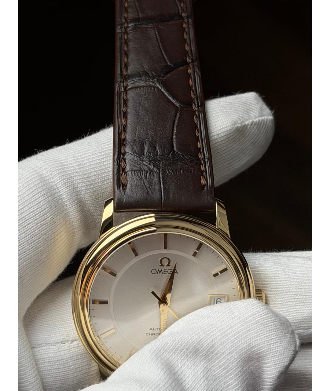 OMEGA Часы из желтого золота, фото 7