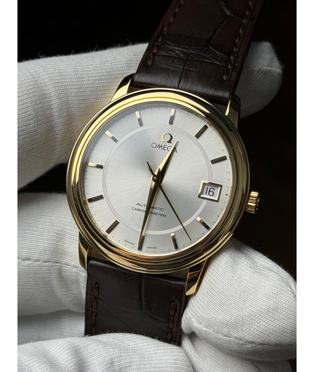 OMEGA Часы из желтого золота, фото 3