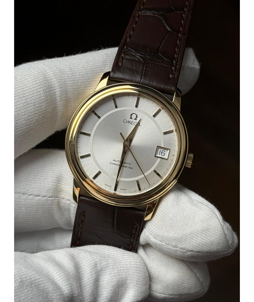 OMEGA Часы из желтого золота, фото 2