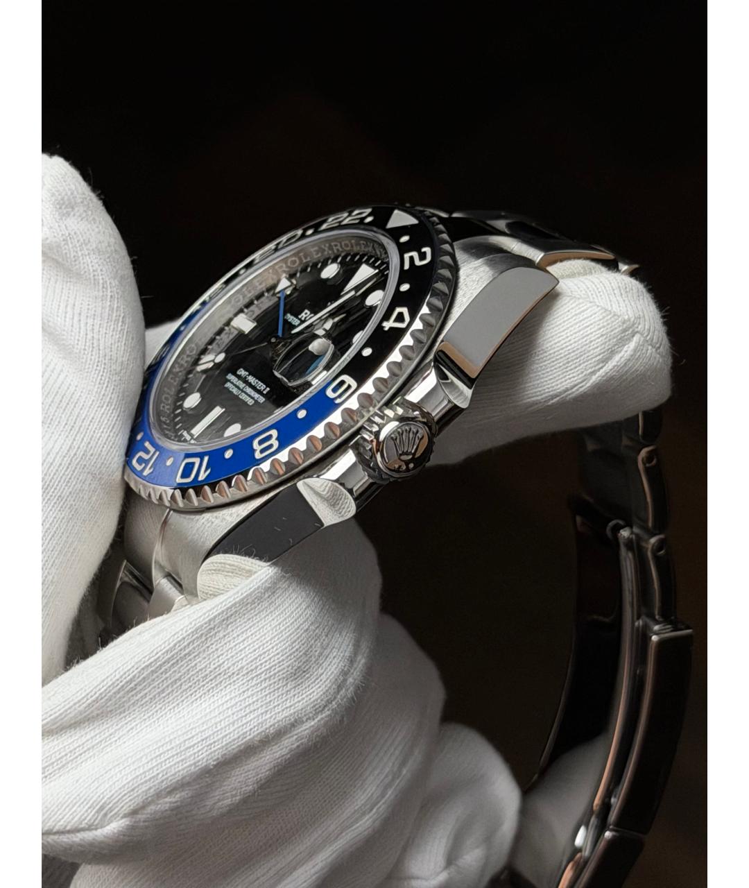 ROLEX Черные часы, фото 3