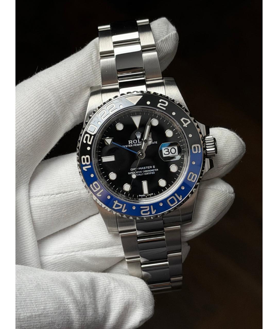 ROLEX Черные часы, фото 2