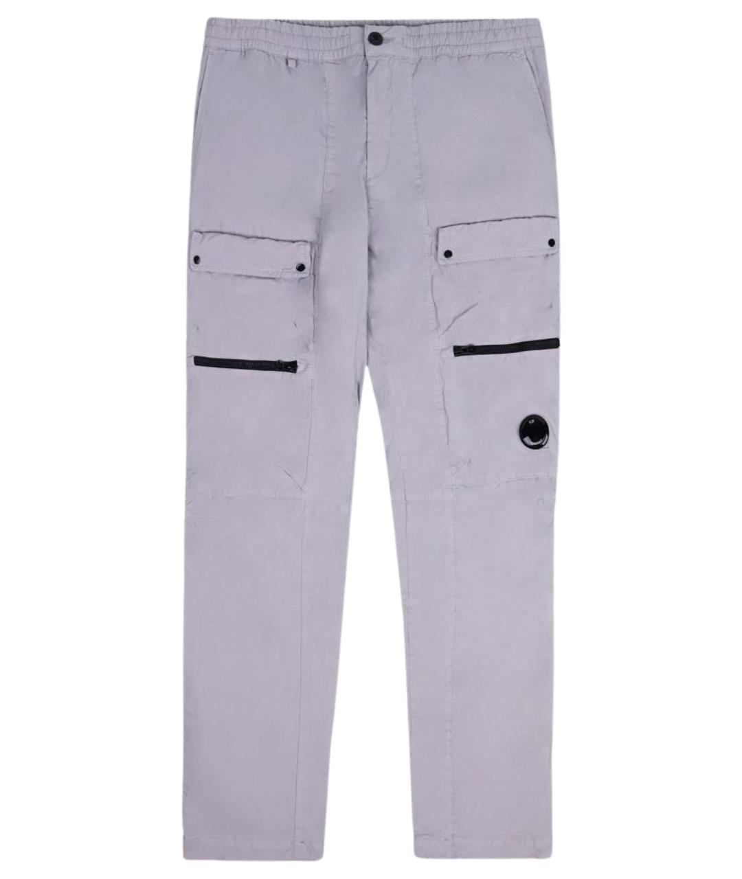 CP COMPANY Серые хлопковые повседневные брюки, фото 1