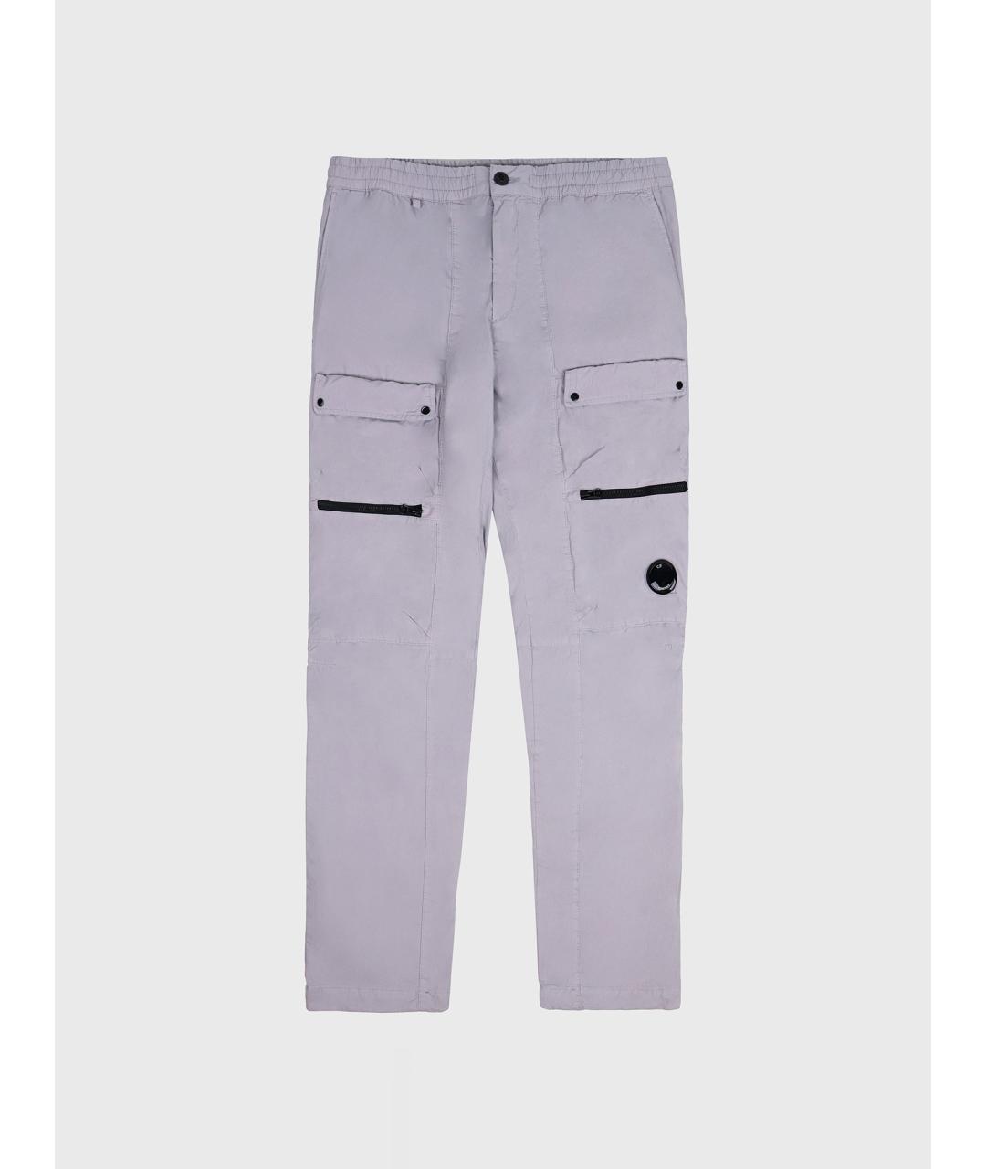 CP COMPANY Серые хлопковые повседневные брюки, фото 10