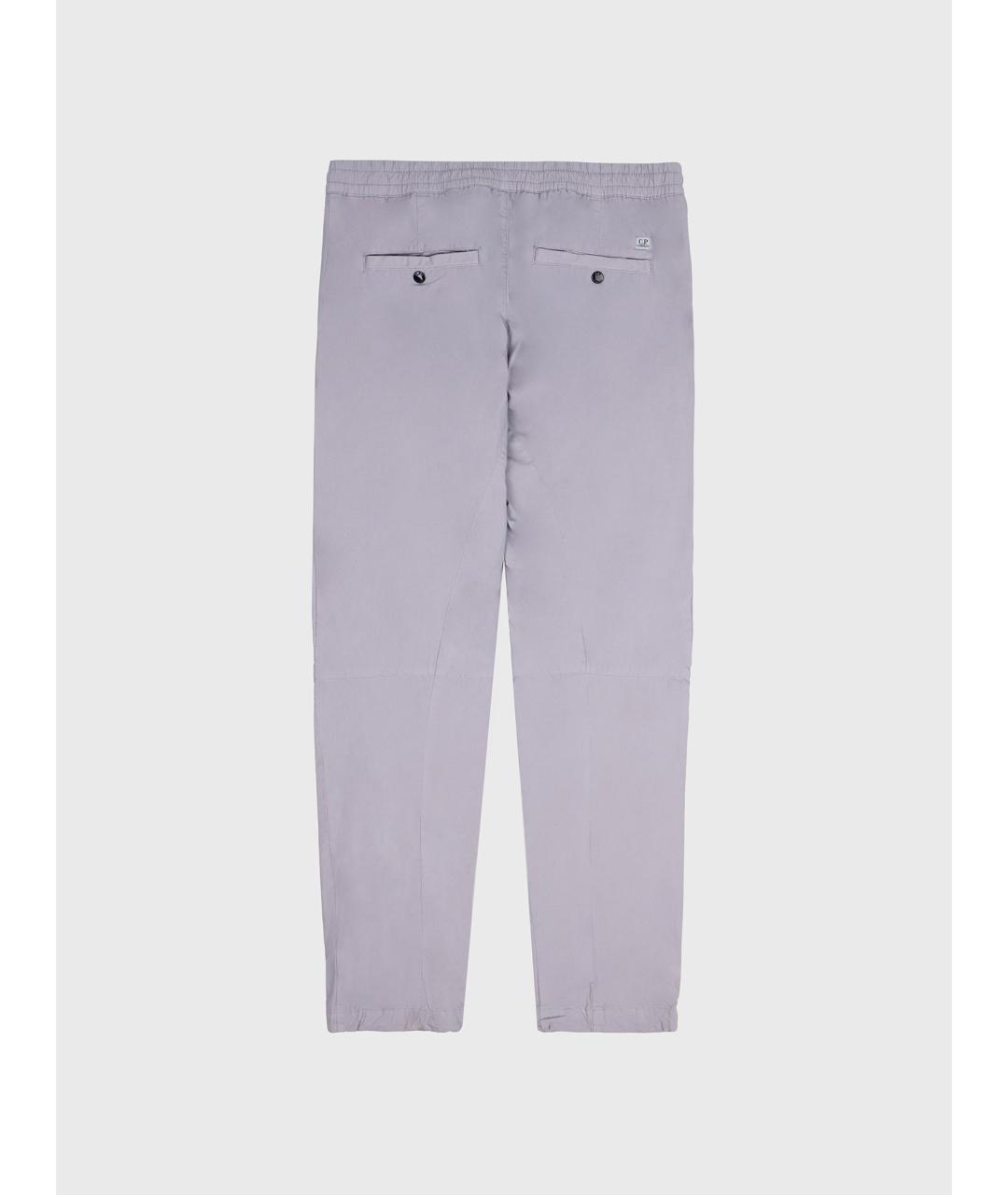 CP COMPANY Серые хлопковые повседневные брюки, фото 2