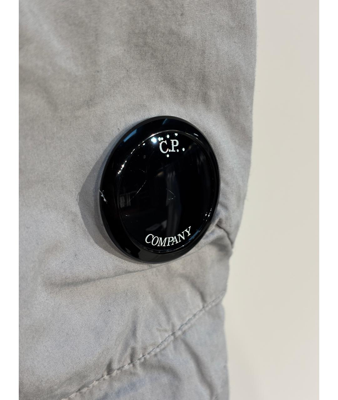 CP COMPANY Серые хлопковые повседневные брюки, фото 7