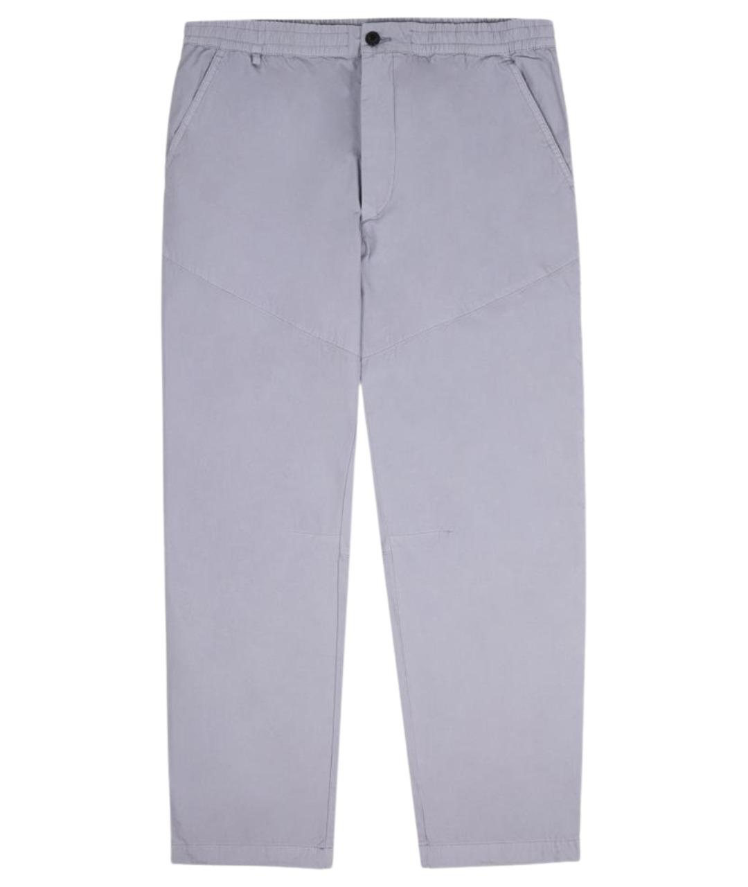 CP COMPANY Серые хлопковые повседневные брюки, фото 1
