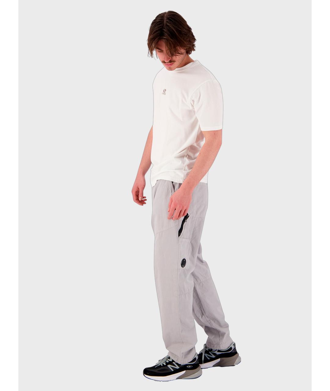 CP COMPANY Серые хлопковые повседневные брюки, фото 2