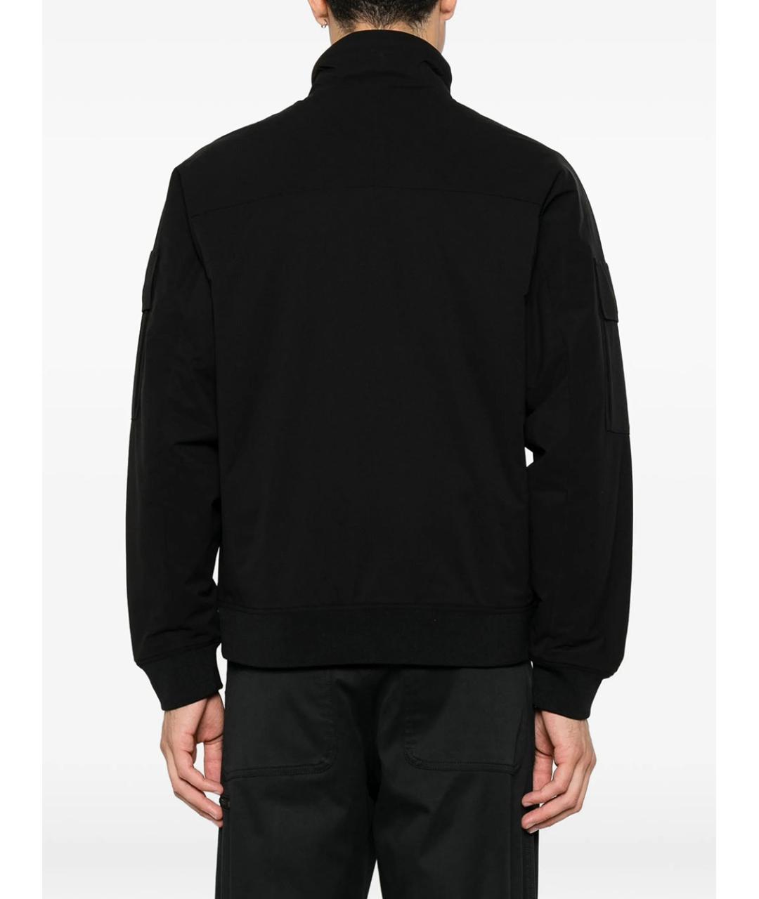 CP COMPANY Черная полиэстеровая куртка, фото 5