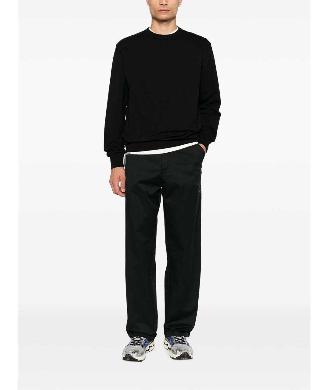 CP COMPANY Черный хлопковый джемпер / свитер, фото 4