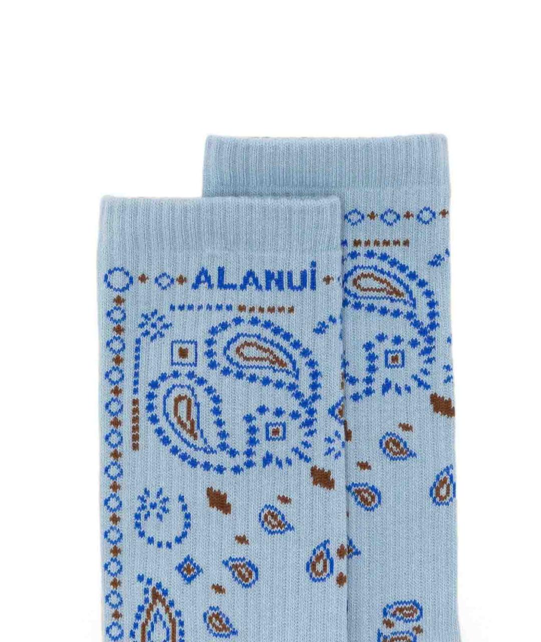 ALANUI Голубые носки, чулки и колготы, фото 2