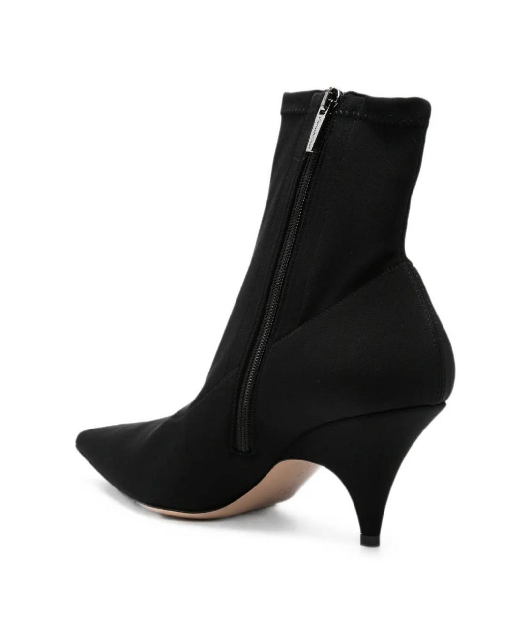 GIANVITO ROSSI Черные текстильные ботильоны, фото 3