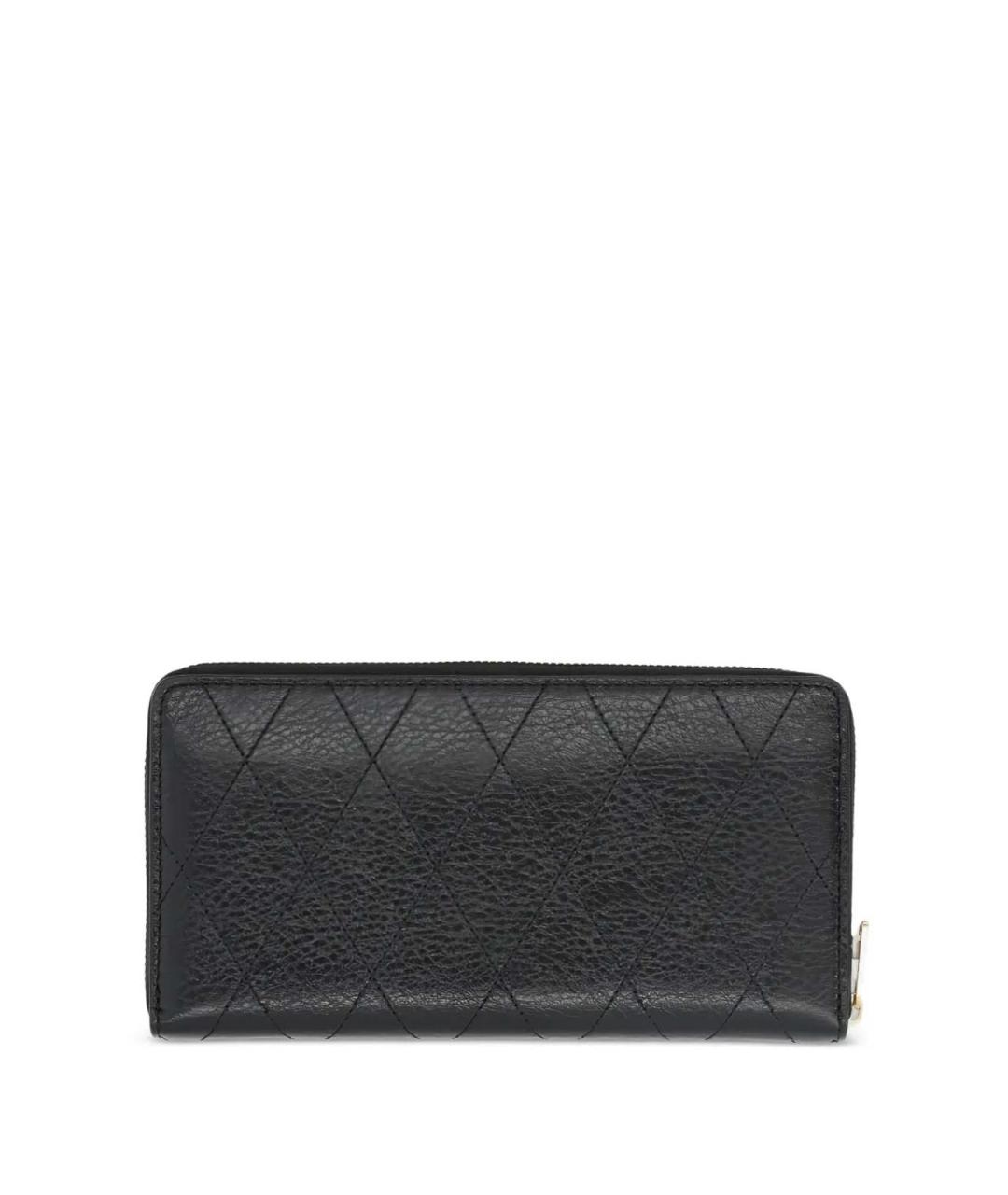 TORY BURCH Черный кожаный кошелек, фото 2