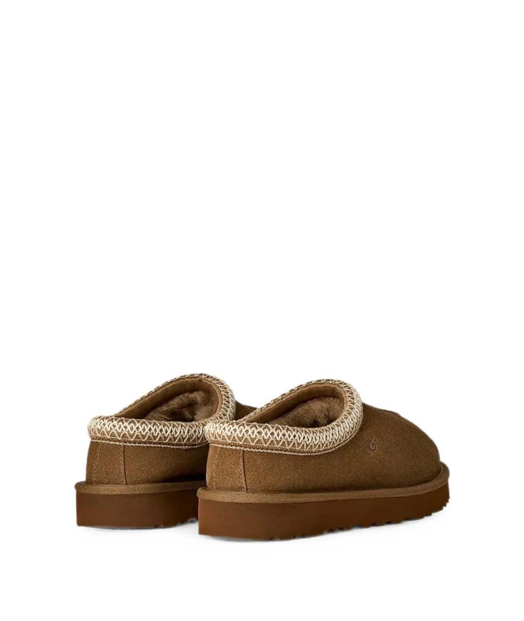 UGG Коричневые замшевые мюли, фото 4
