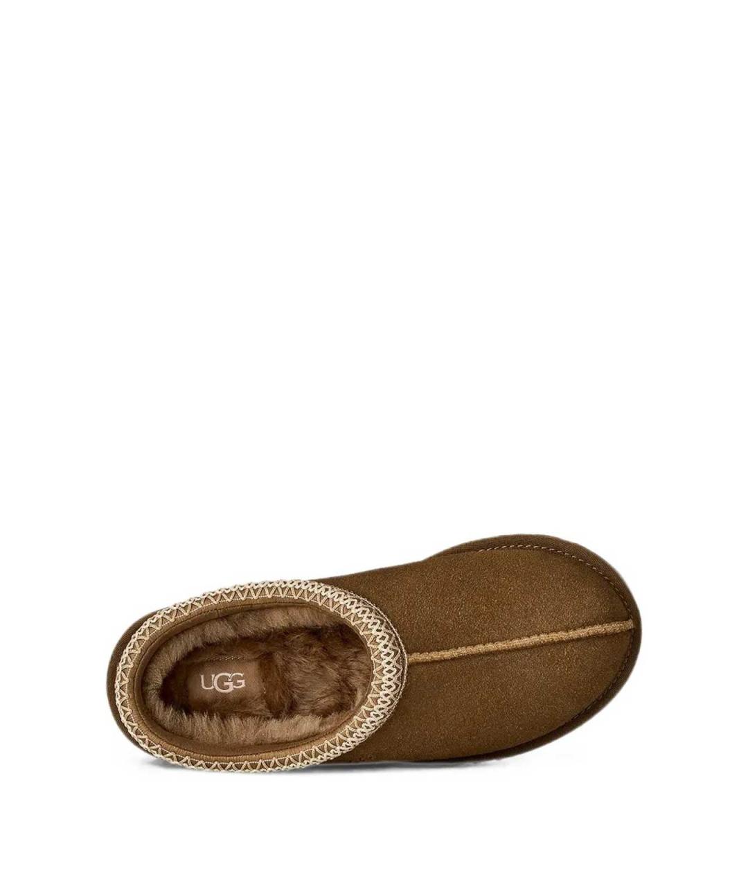 UGG Коричневые замшевые мюли, фото 3