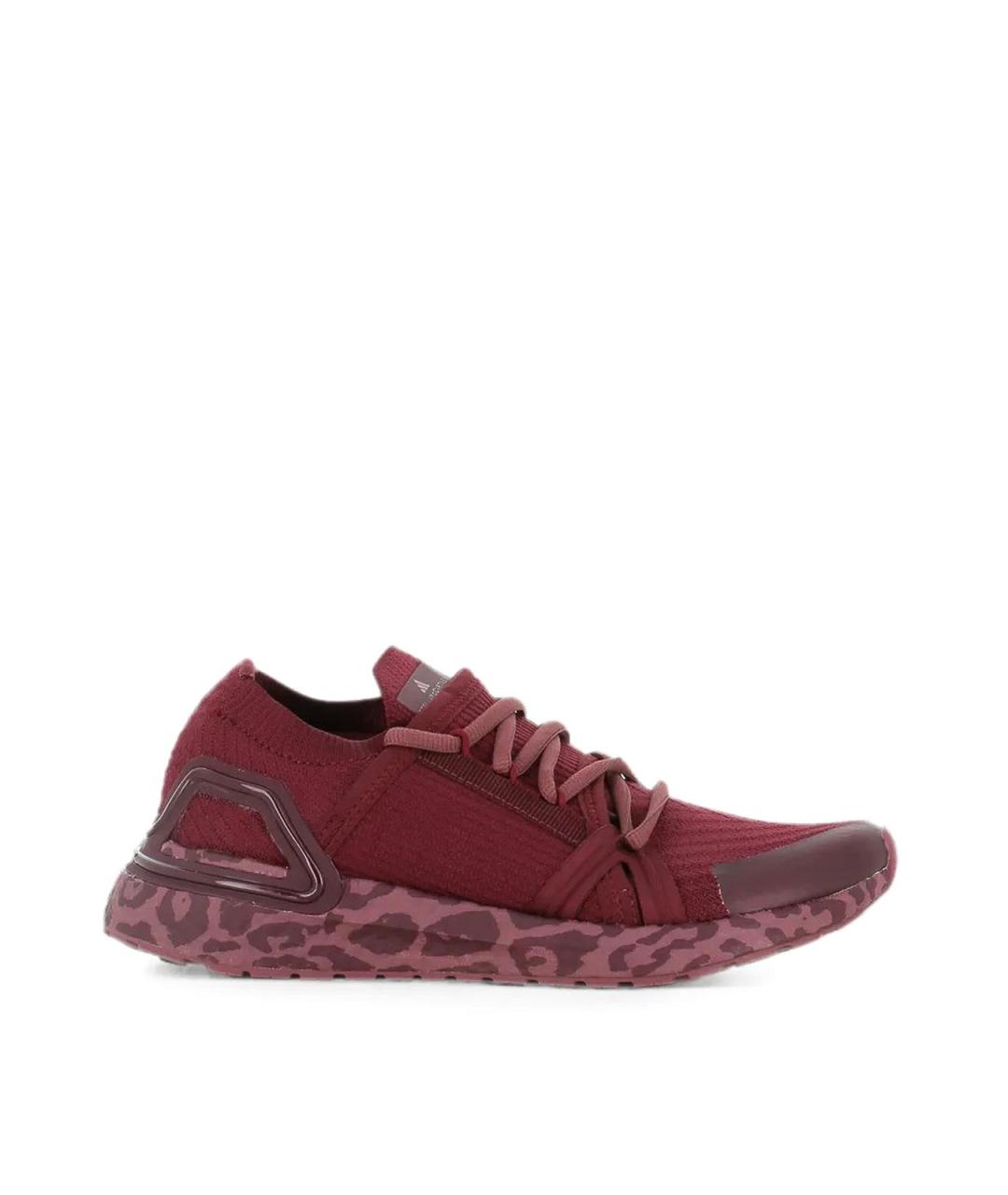 ADIDAS BY STELLA MCCARTNEY Бордовые текстильные кроссовки, фото 1