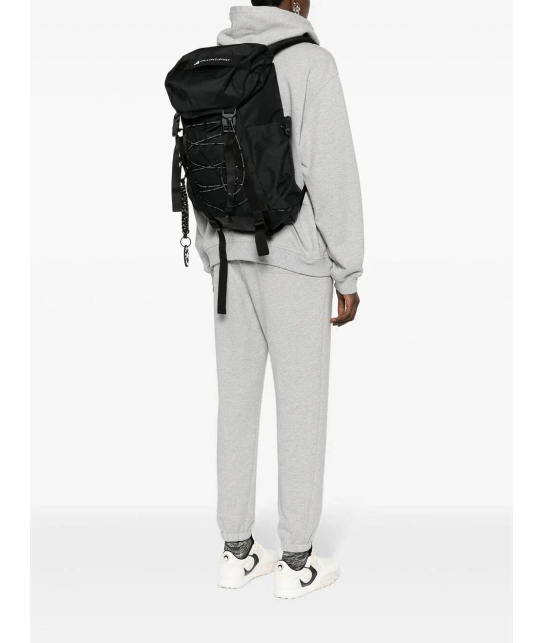 ADIDAS BY STELLA MCCARTNEY Черный нейлоновый рюкзак, фото 2