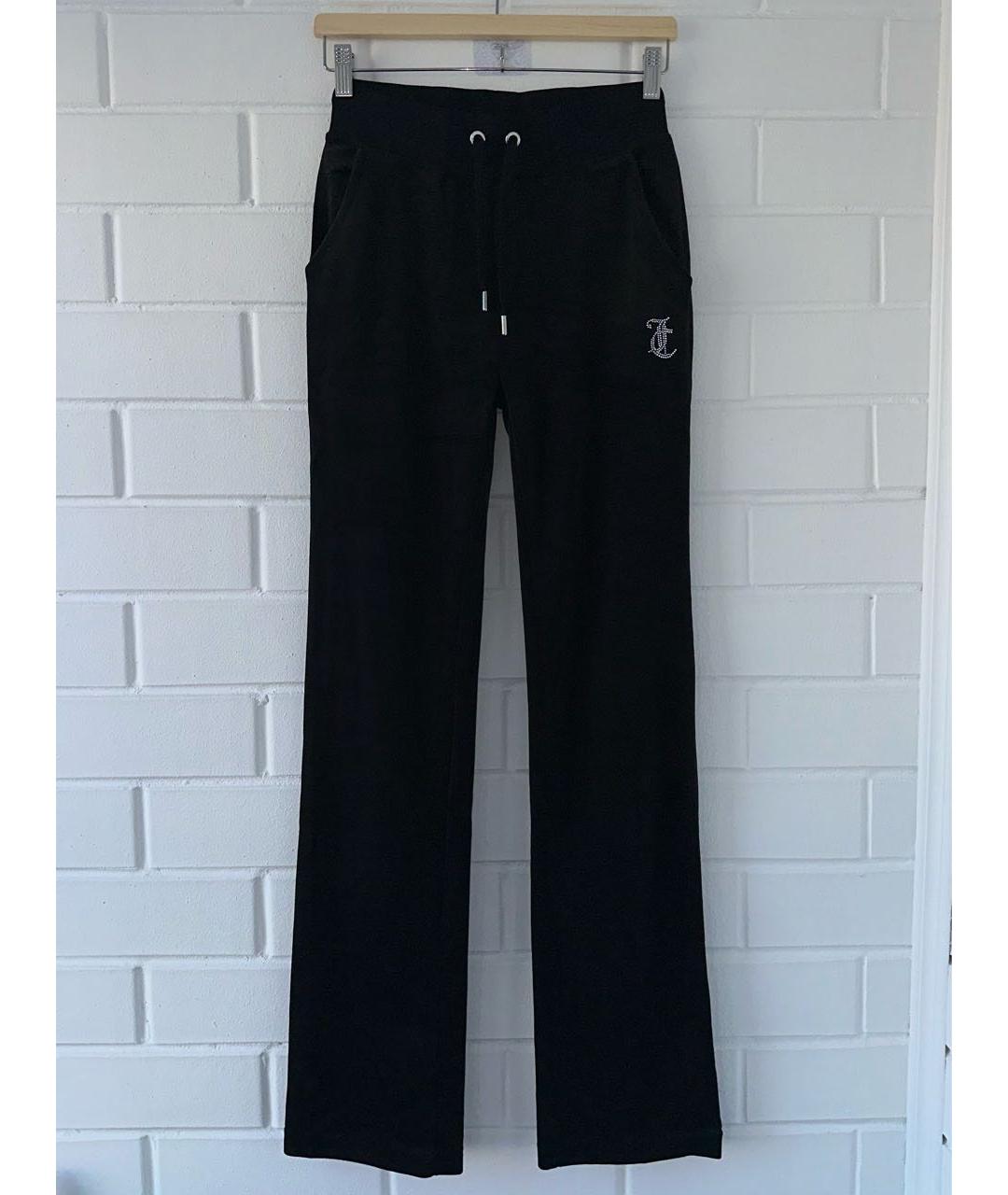 JUICY COUTURE Черный велюровый спортивные костюмы, фото 5
