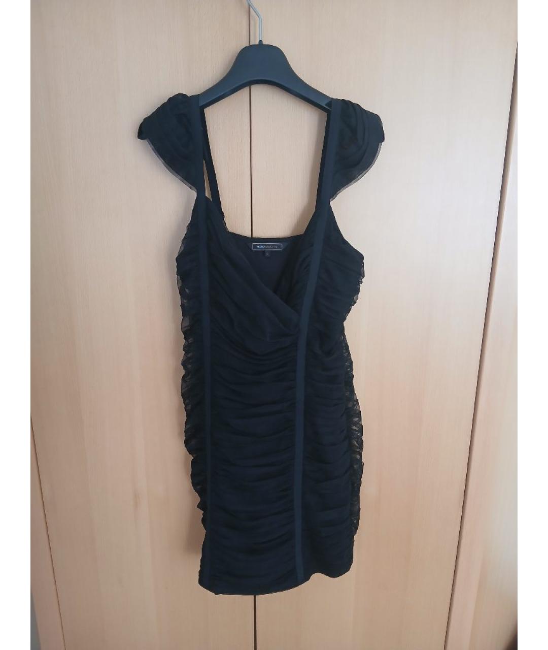 BCBG MAXAZRIA Черное полиэстеровое платье, фото 5
