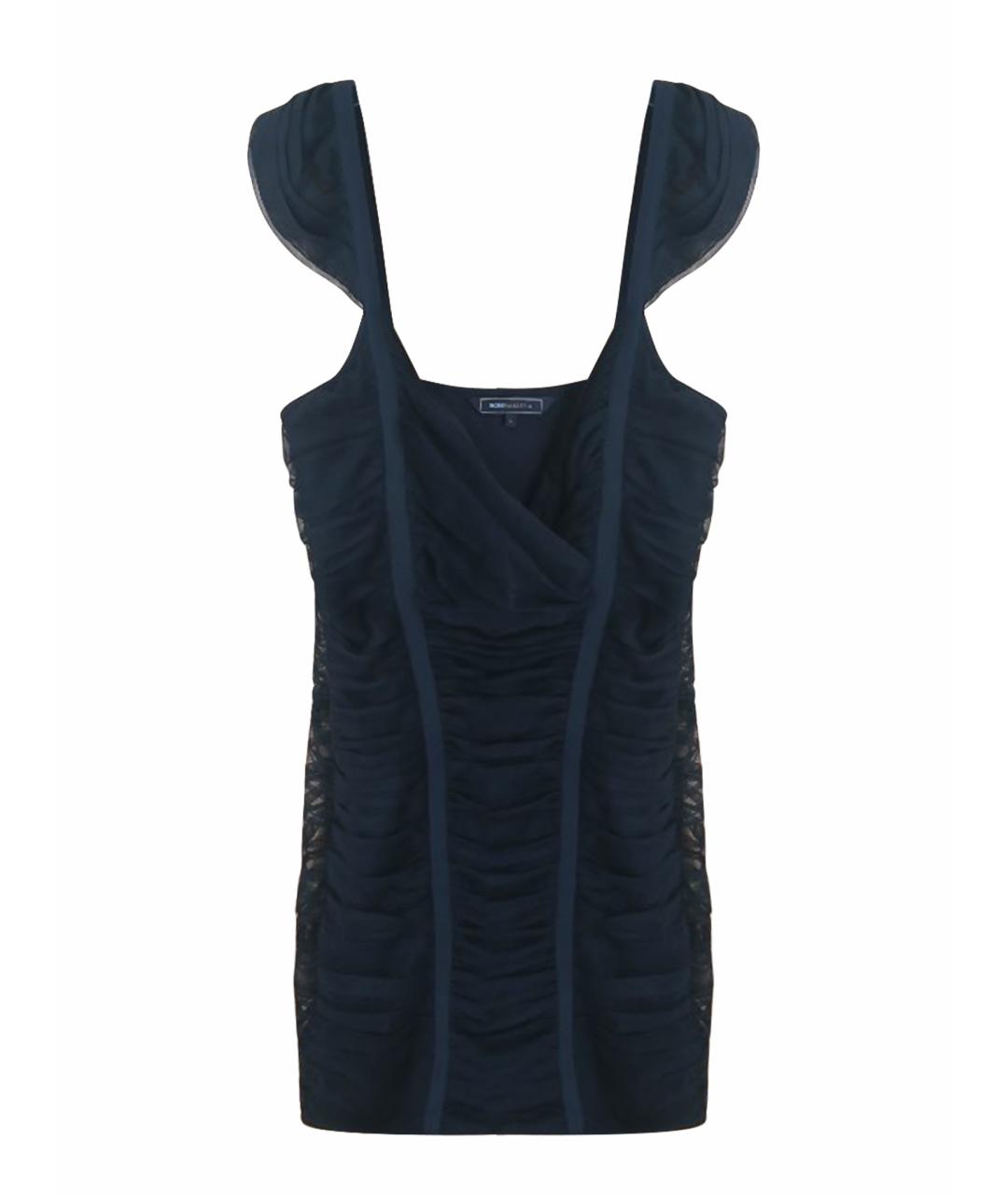 BCBG MAXAZRIA Черное полиэстеровое платье, фото 1