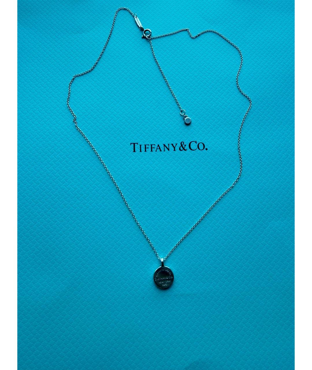 TIFFANY&CO Серебряное серебряное колье, фото 2