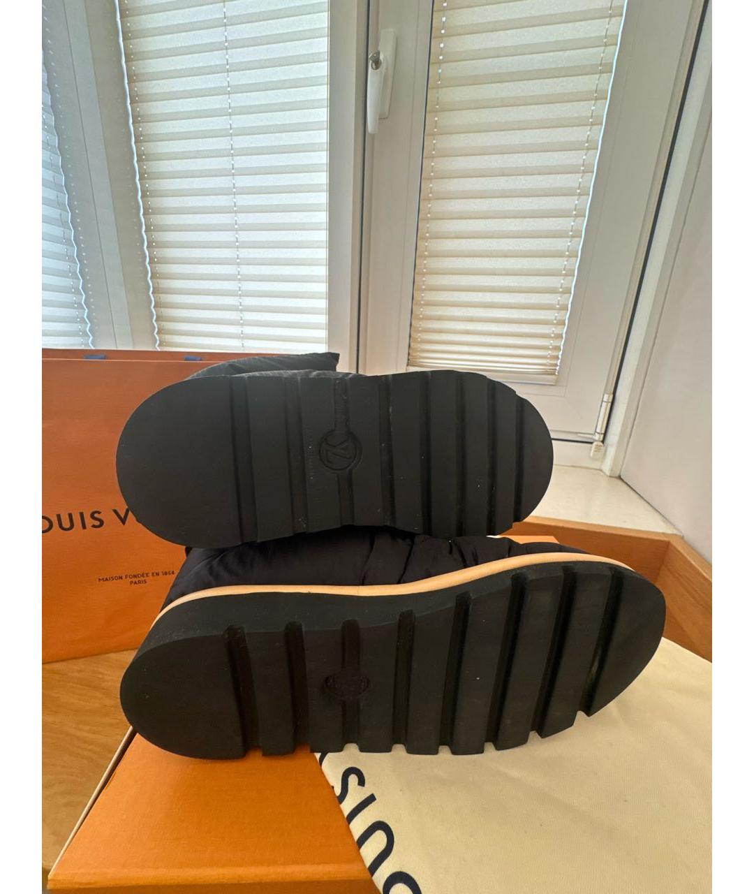 LOUIS VUITTON Черные полусапоги, фото 3