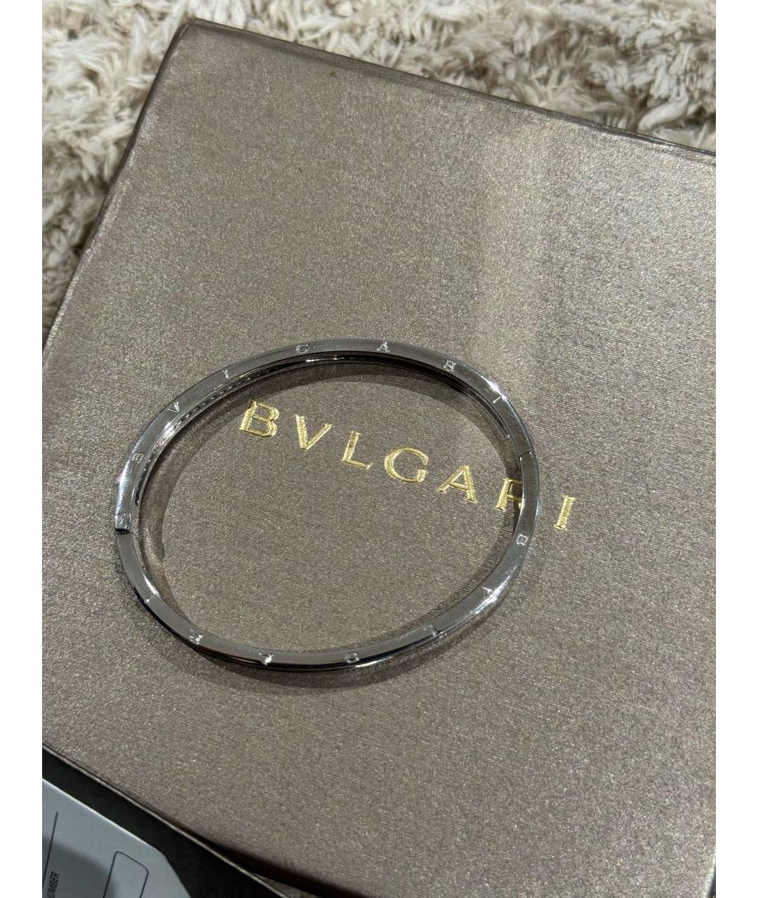 BVLGARI Белый браслет из белого золота, фото 3