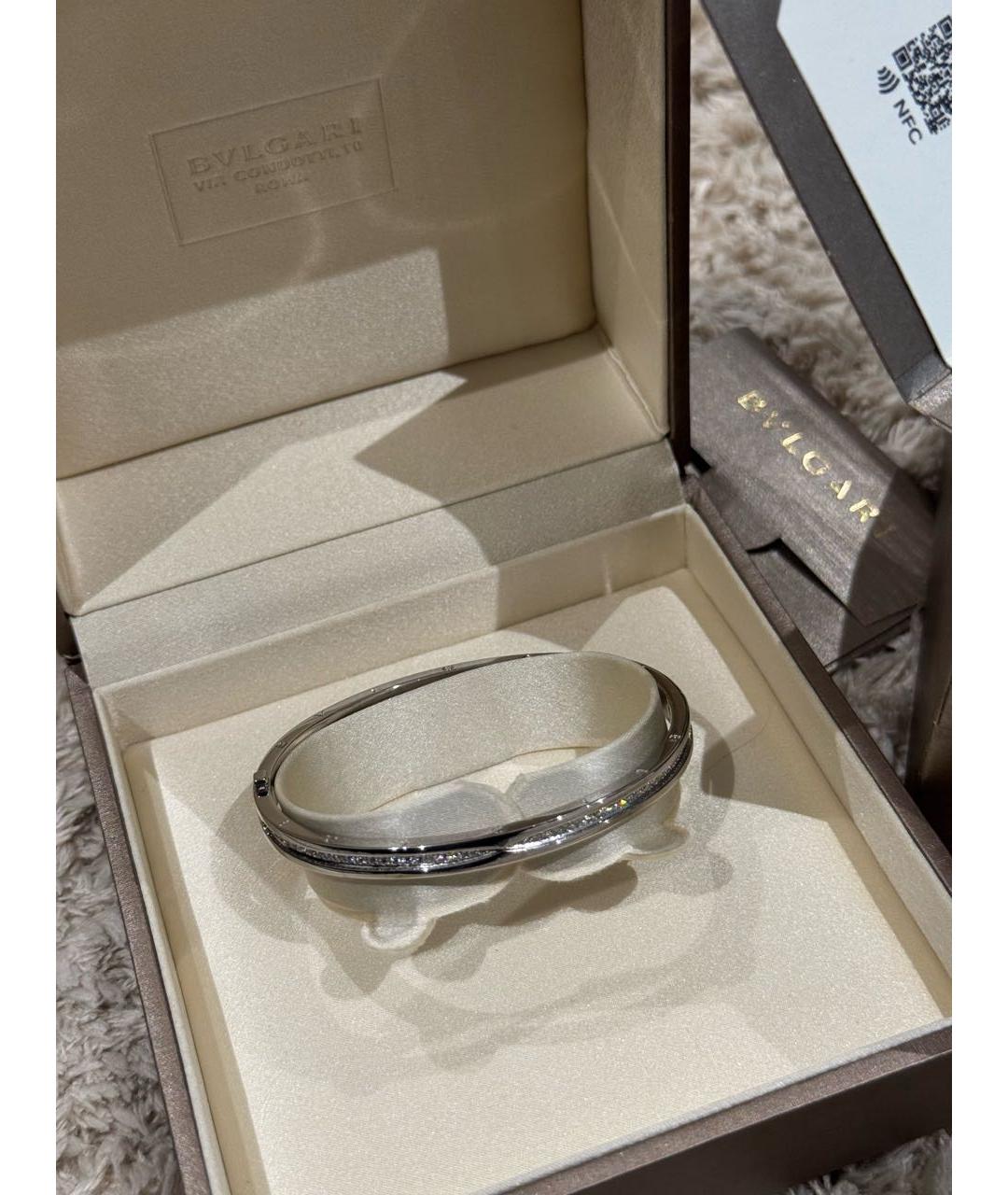 BVLGARI Белый браслет из белого золота, фото 5