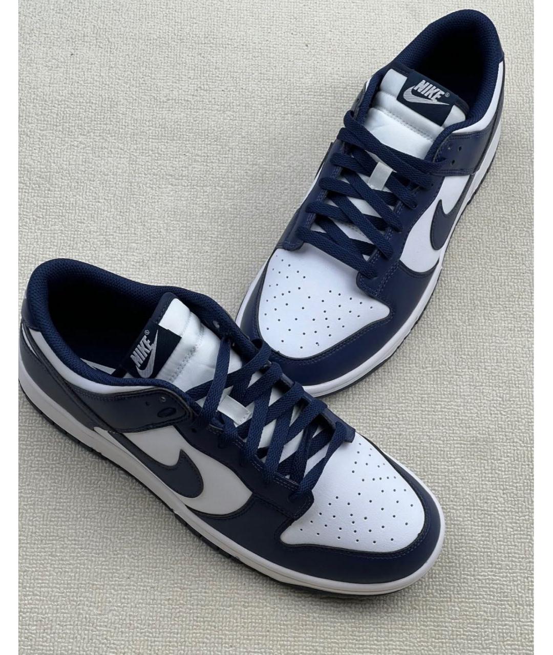 NIKE Темно-синие низкие кроссовки / кеды, фото 3