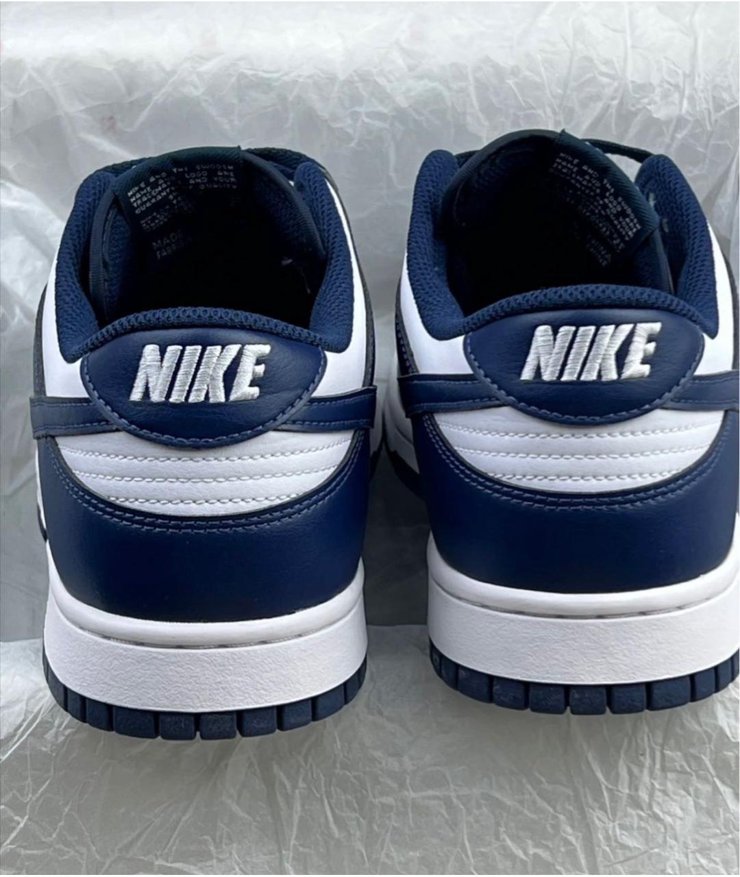 NIKE Темно-синие низкие кроссовки / кеды, фото 4