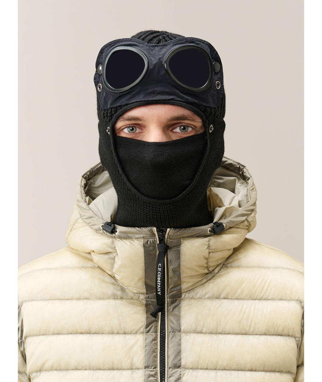 CP COMPANY Черная шерстяная шапка, фото 2
