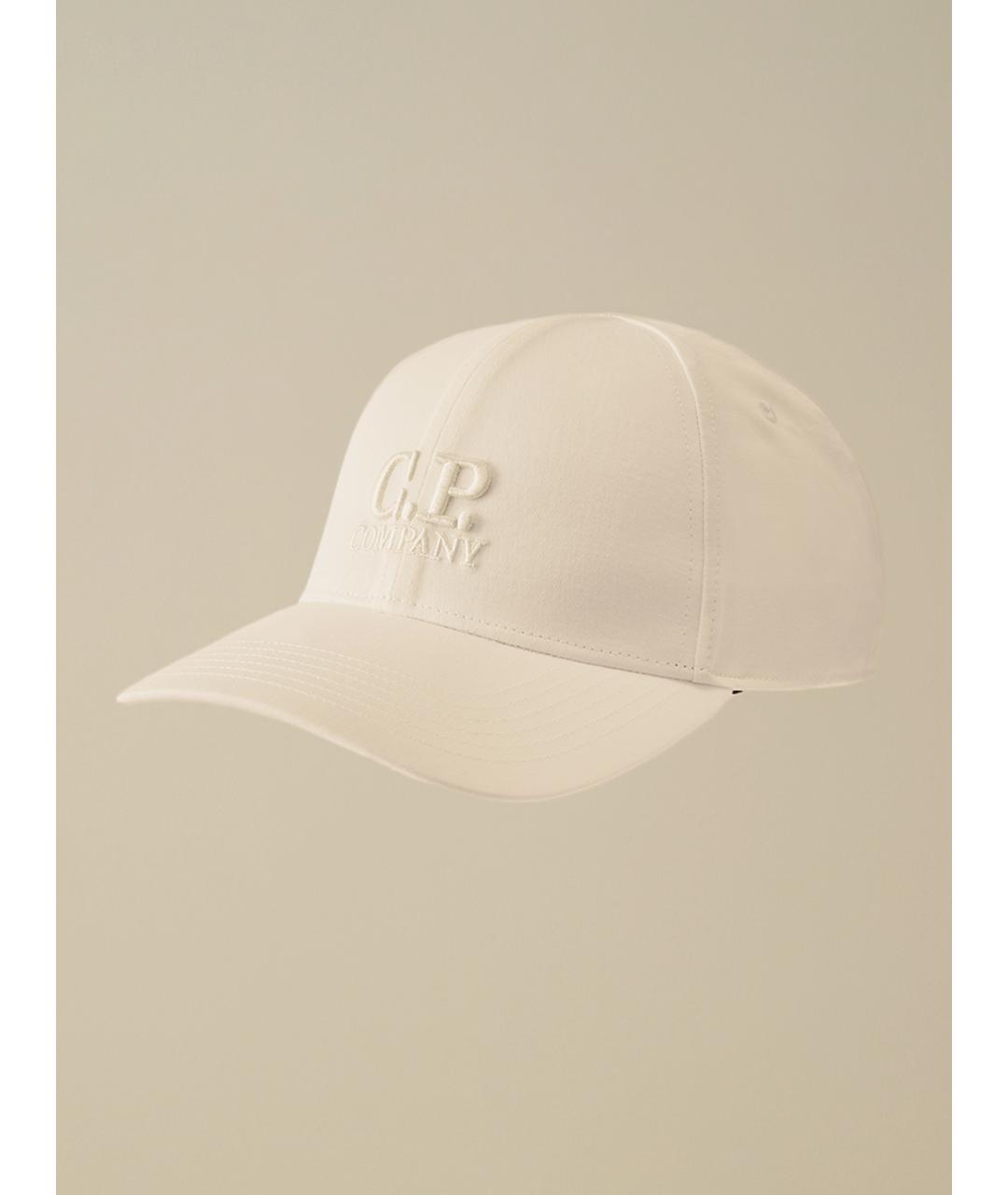 CP COMPANY Белая хлопковая кепка/бейсболка, фото 5