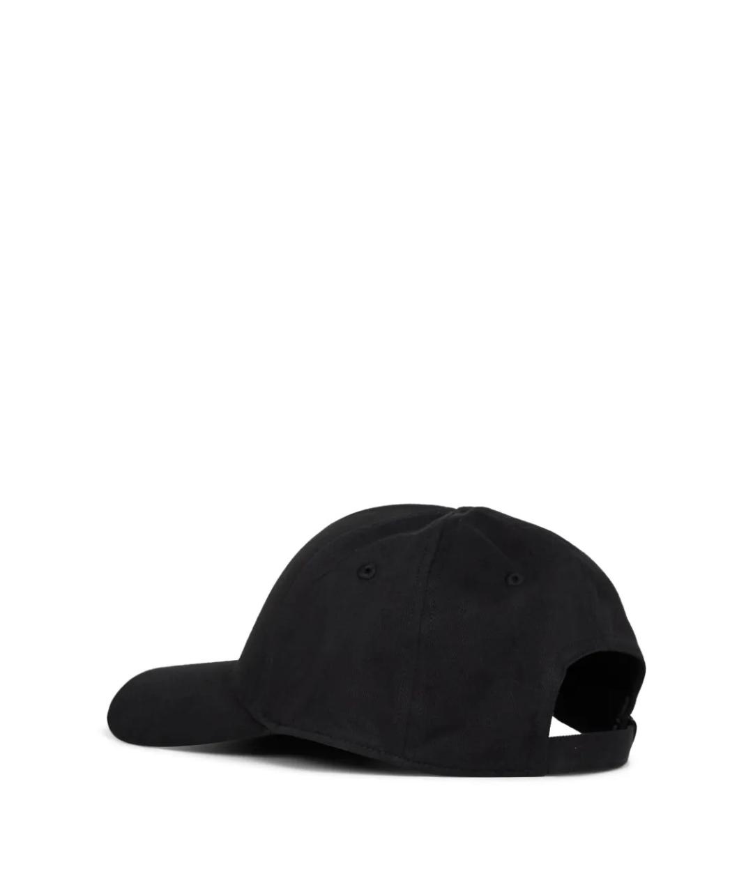 CP COMPANY Черная хлопковая кепка/бейсболка, фото 2