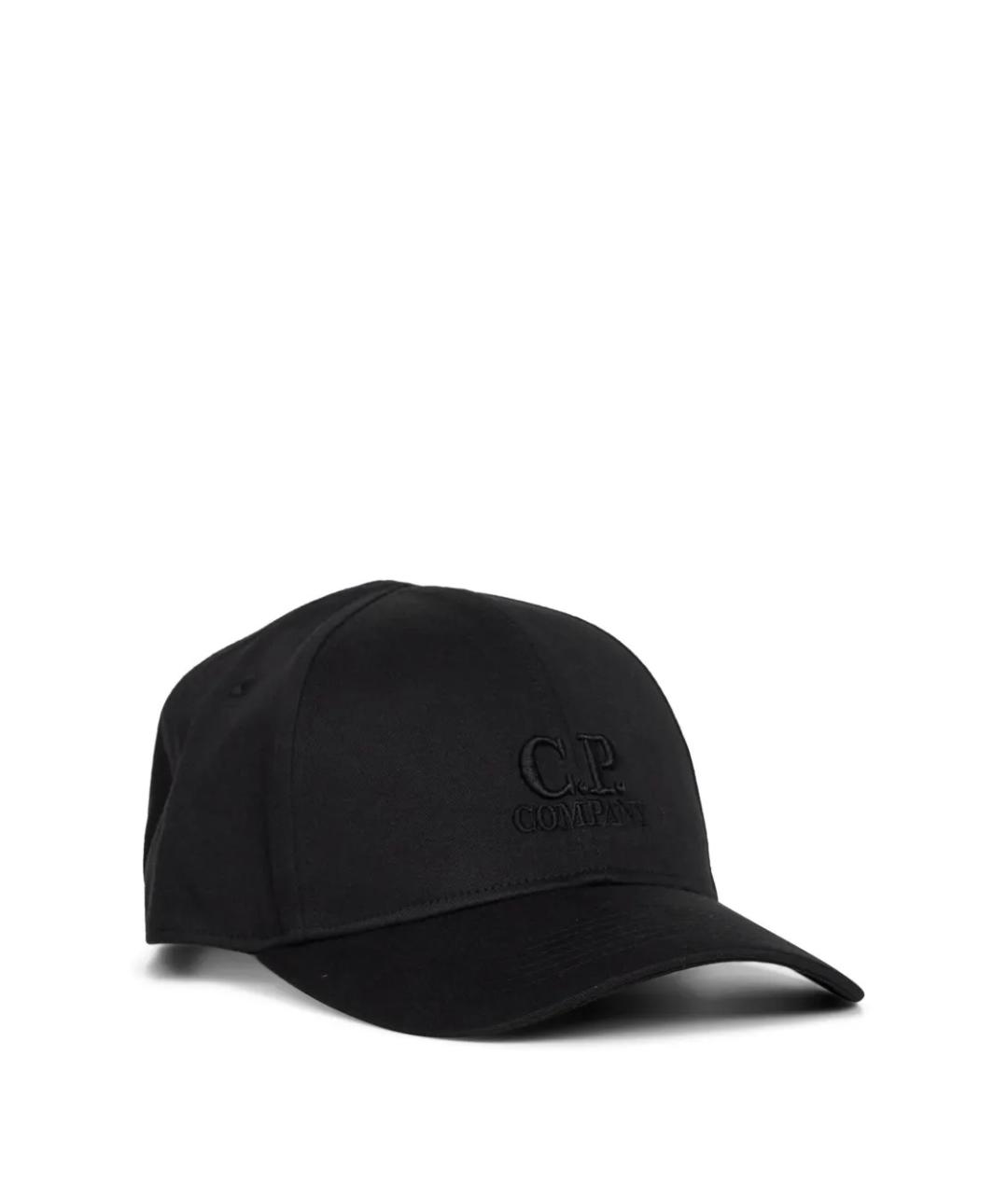 CP COMPANY Черная хлопковая кепка/бейсболка, фото 3