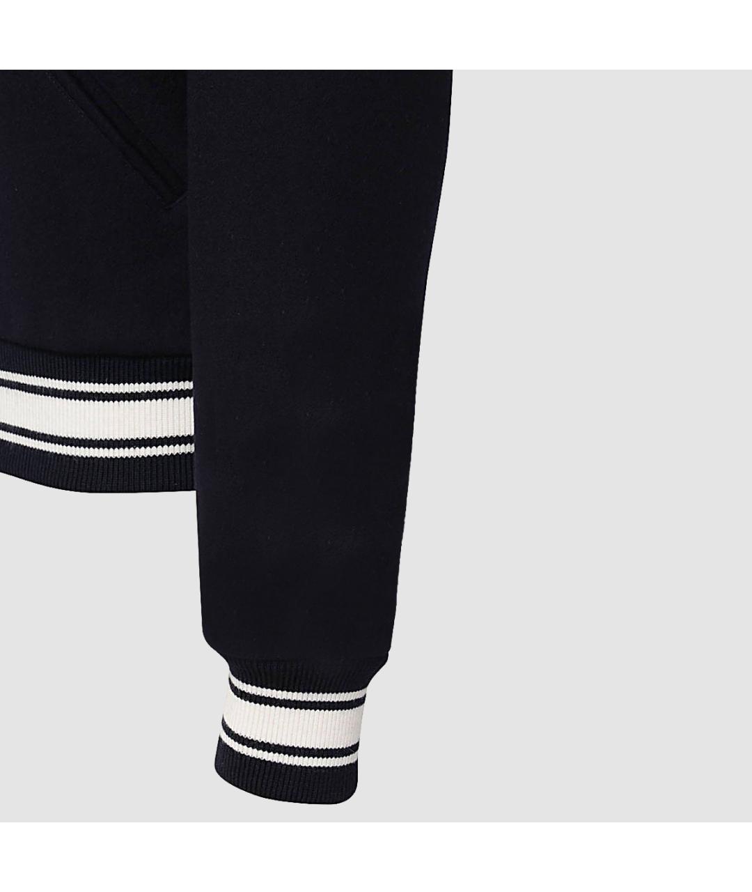 GOLDEN GOOSE Темно-синяя шерстяная куртка, фото 3