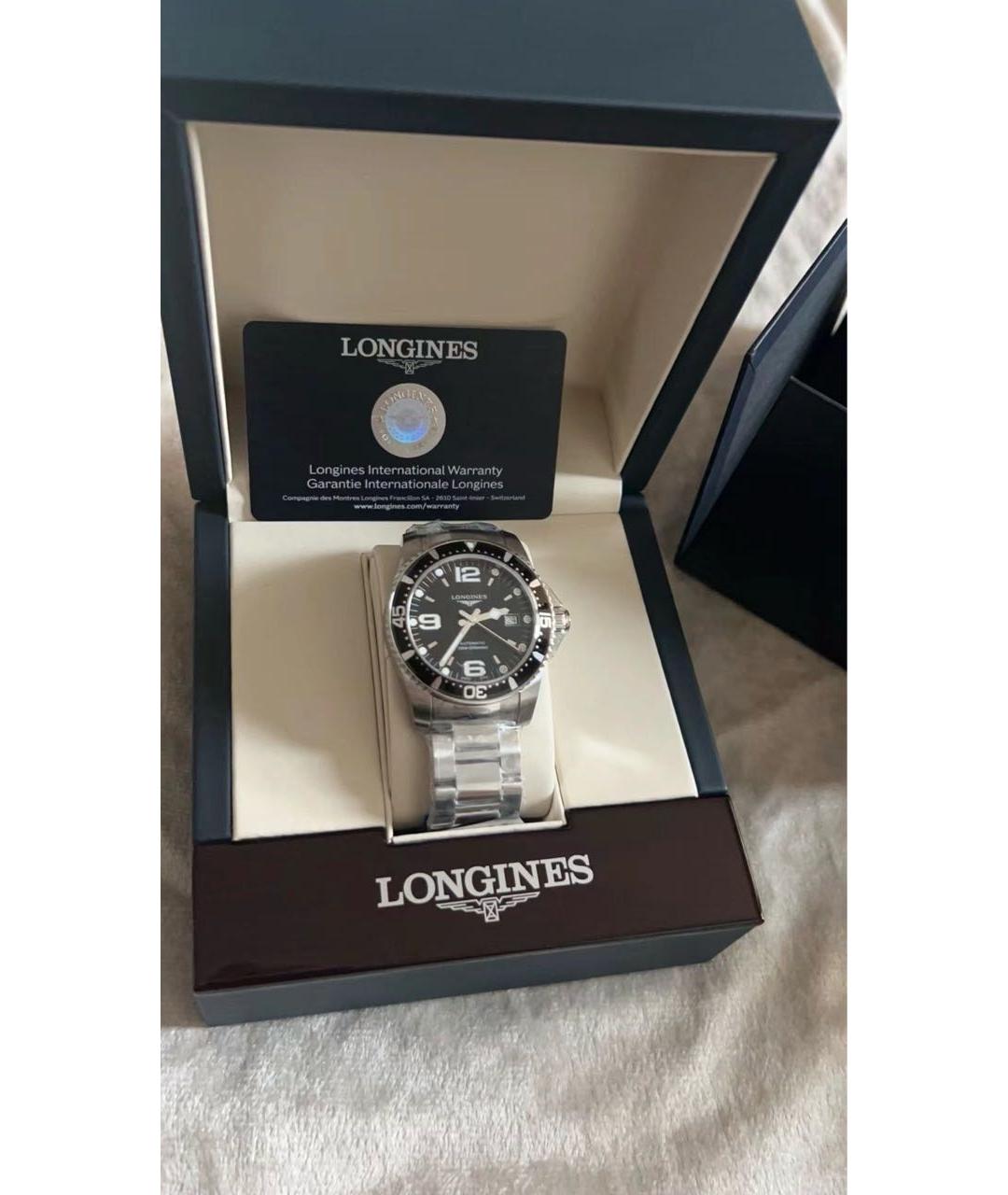 LONGINES Серебряные часы, фото 4