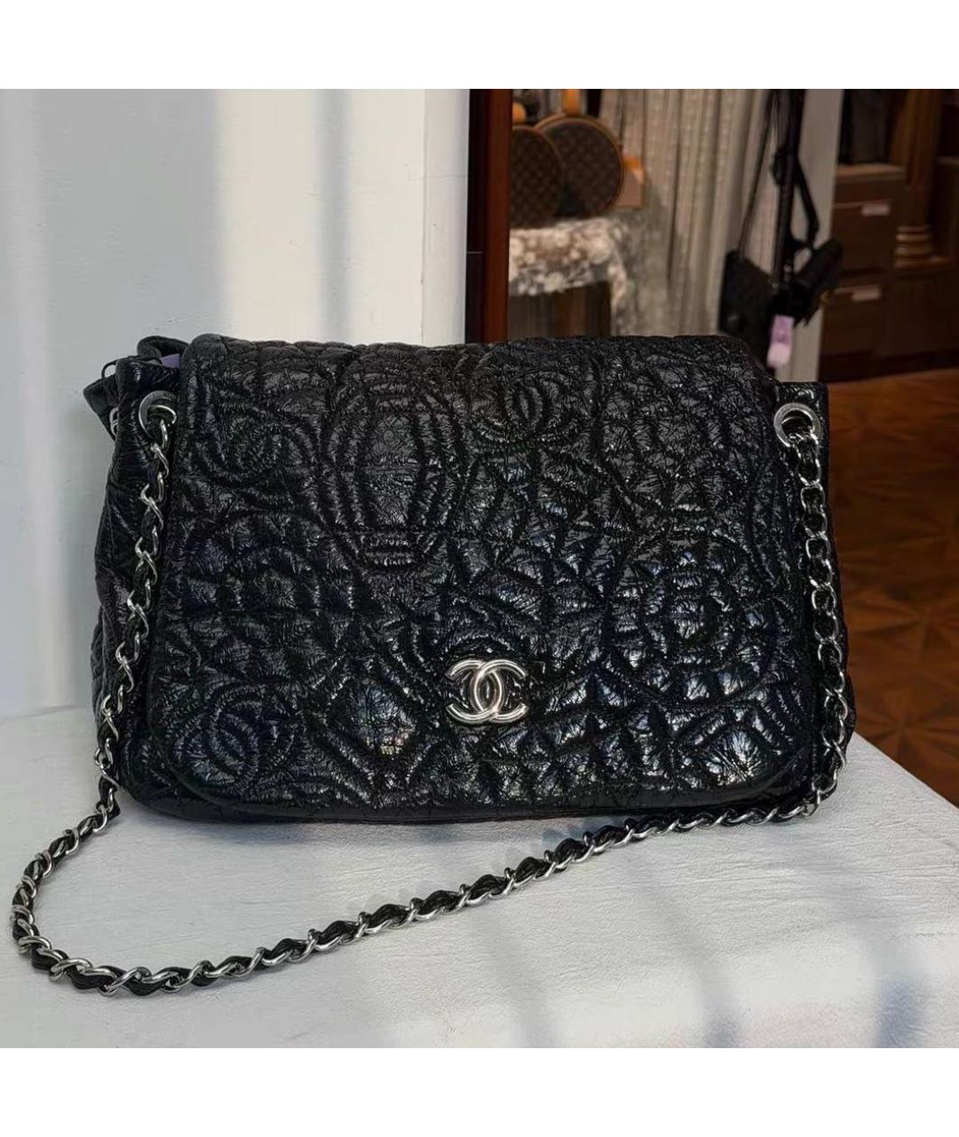 CHANEL Черная сумка через плечо, фото 9