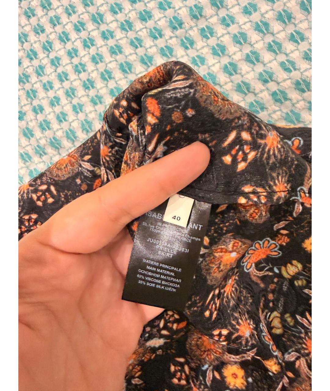 ISABEL MARANT Мульти вискозная юбка миди, фото 6