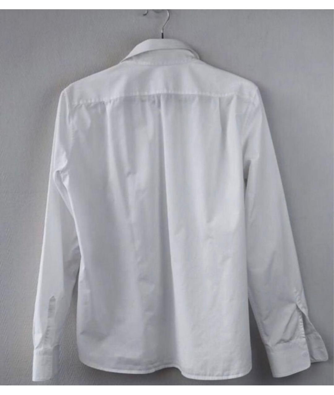 JIL SANDER Белая хлопковая рубашка, фото 2