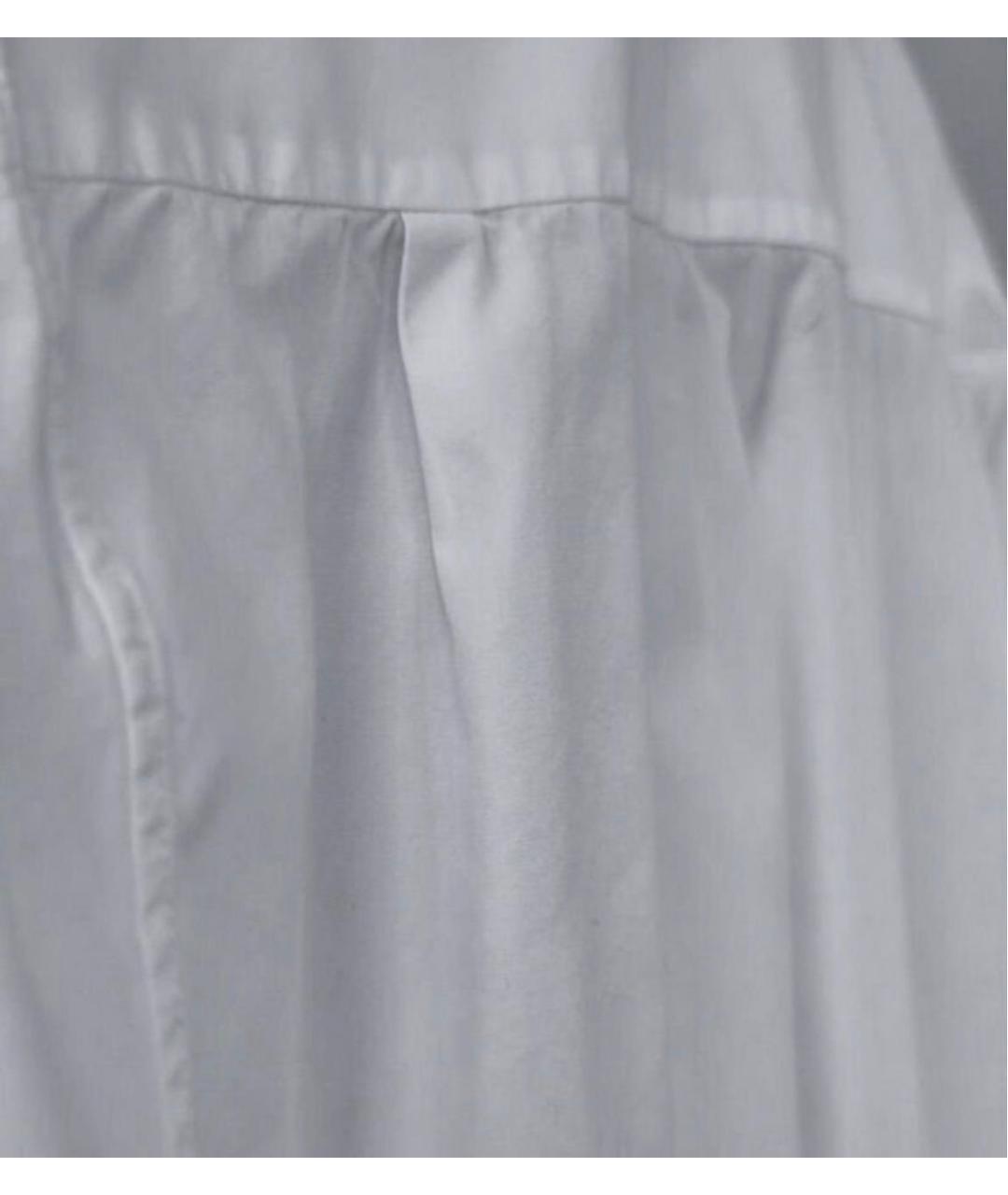 JIL SANDER Белая хлопковая рубашка, фото 5