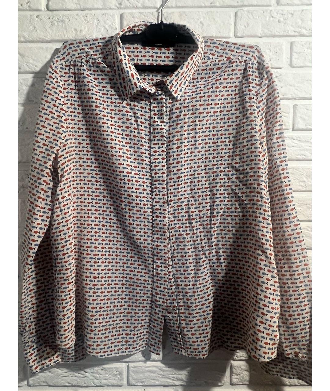 MAX MARA Шелковая блузы, фото 5