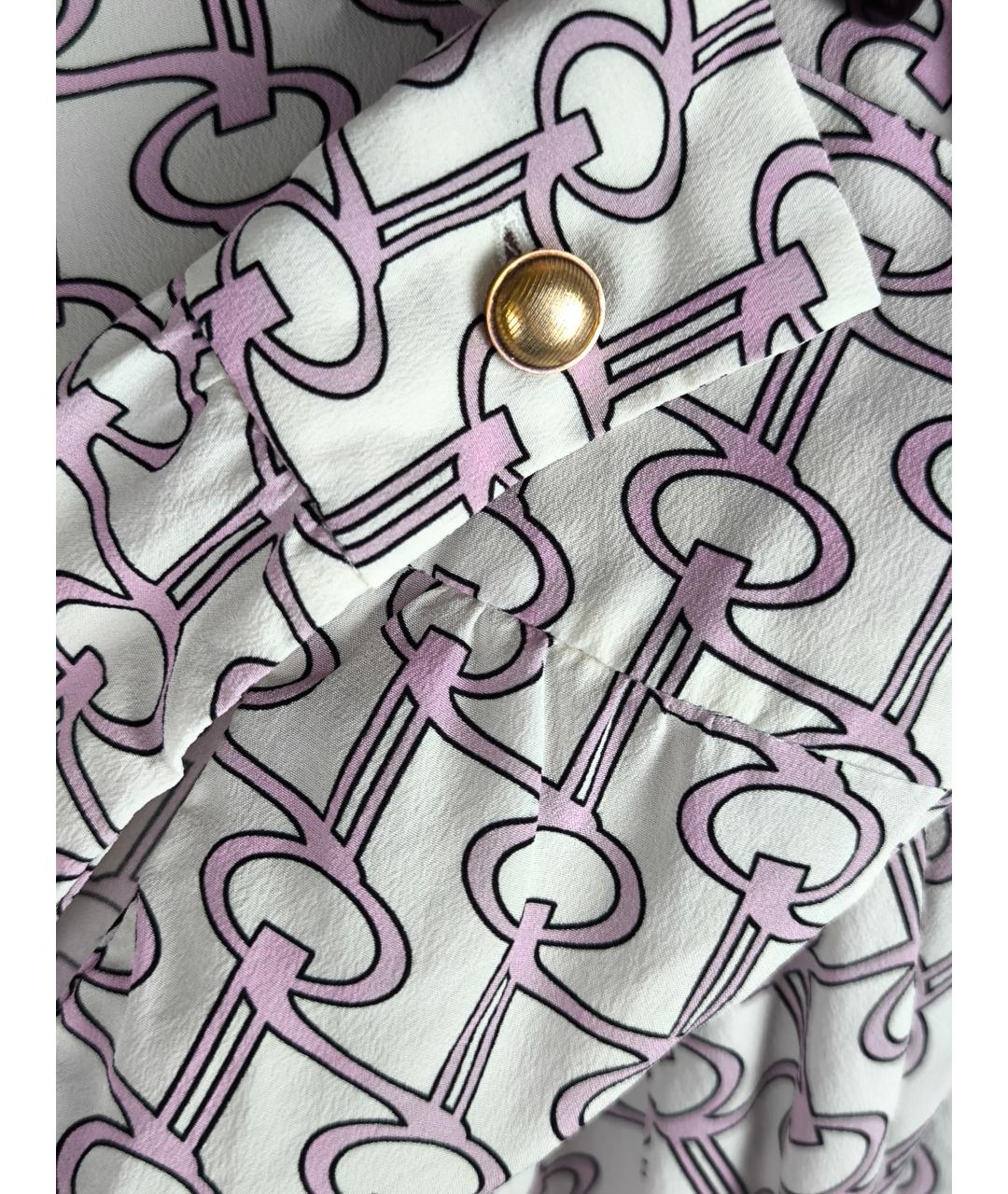 PRADA Серое шелковое повседневное платье, фото 6