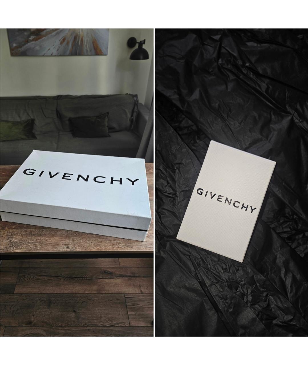 GIVENCHY Черные кожаные сапоги, фото 7