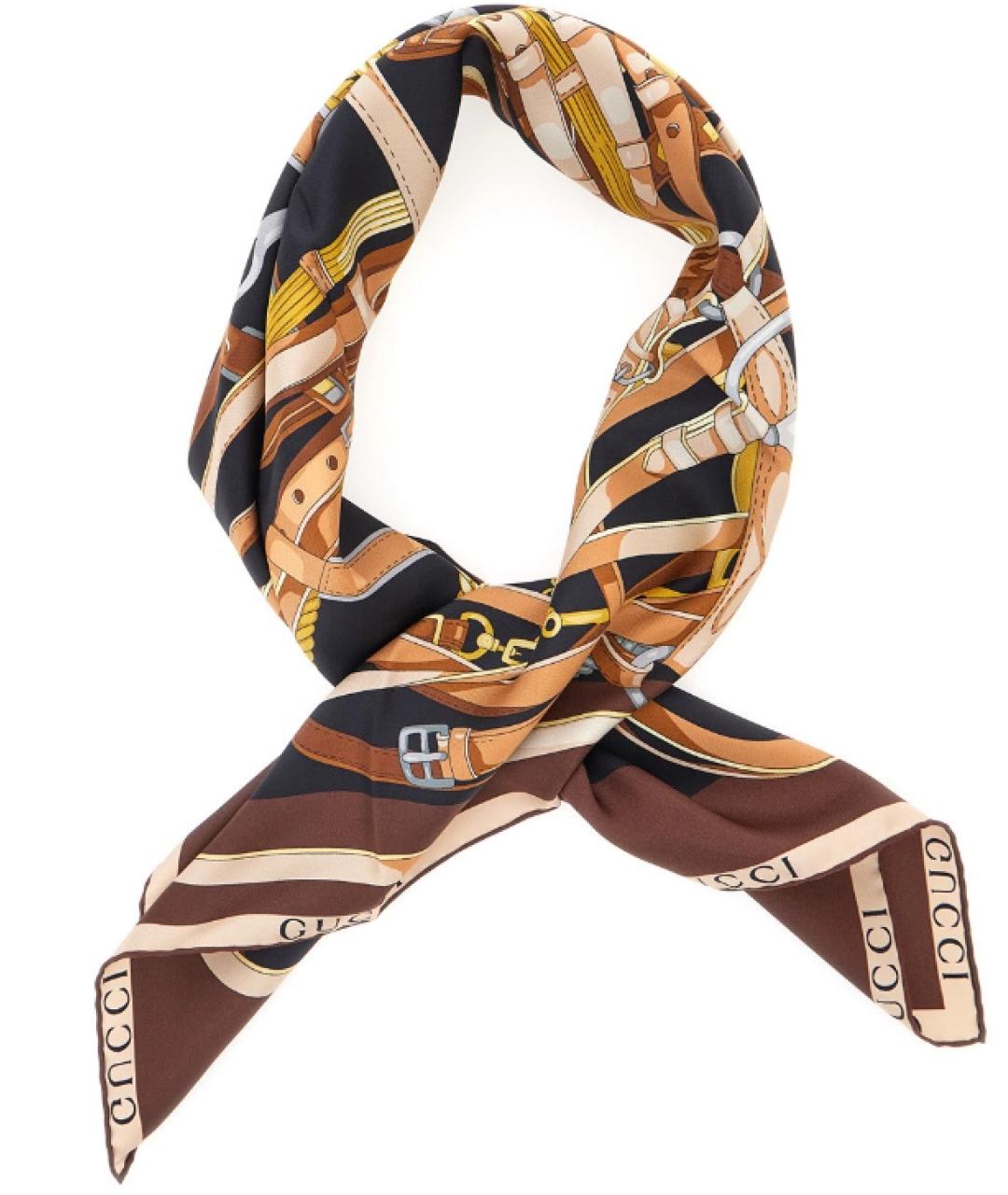 GUCCI Мульти шарф, фото 2